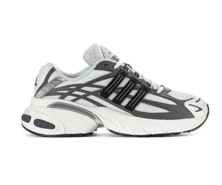Adidas Spiritain 2000 White Grey Black Silver Chunky Sneakers