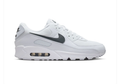 Nike Air Max 90 White Dark Smoke Grey Classic Running Lifestyle Sneakers