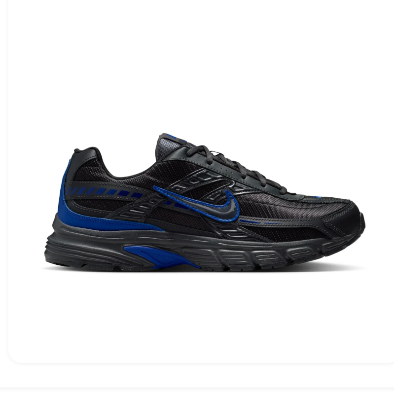 Nike Initiator Black Game Royal Blue Retro Running Sneakers