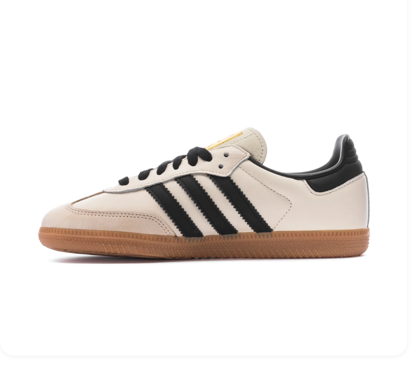 Adidas Samba OG Black Cream White Gum Sneakers