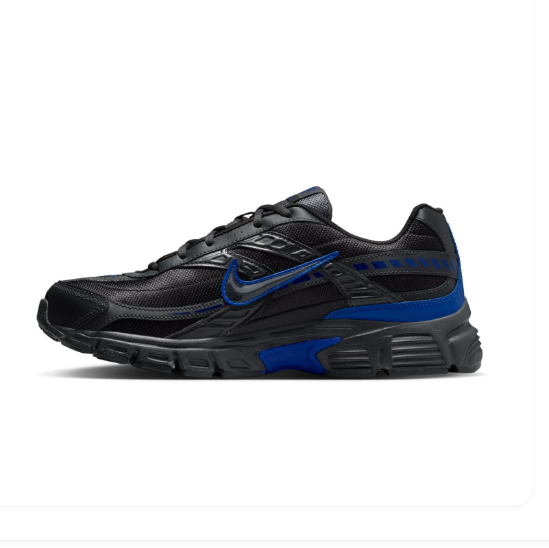 Nike Initiator Black Game Royal Blue Retro Running Sneakers