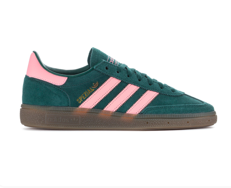 Adidas Handball Spezial Collegiate Green Pink Gum Sneakers