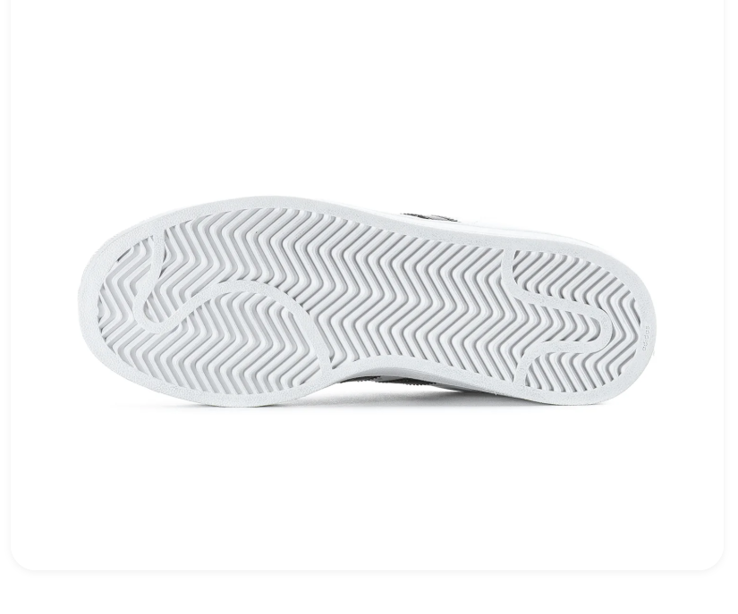 Adidas Superstar White Black Shell Toe Sneakers