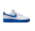 Nike Air Force 1 Low '07 White Game Royal Blue Swoosh Blue Sole Classic Court Sneakers