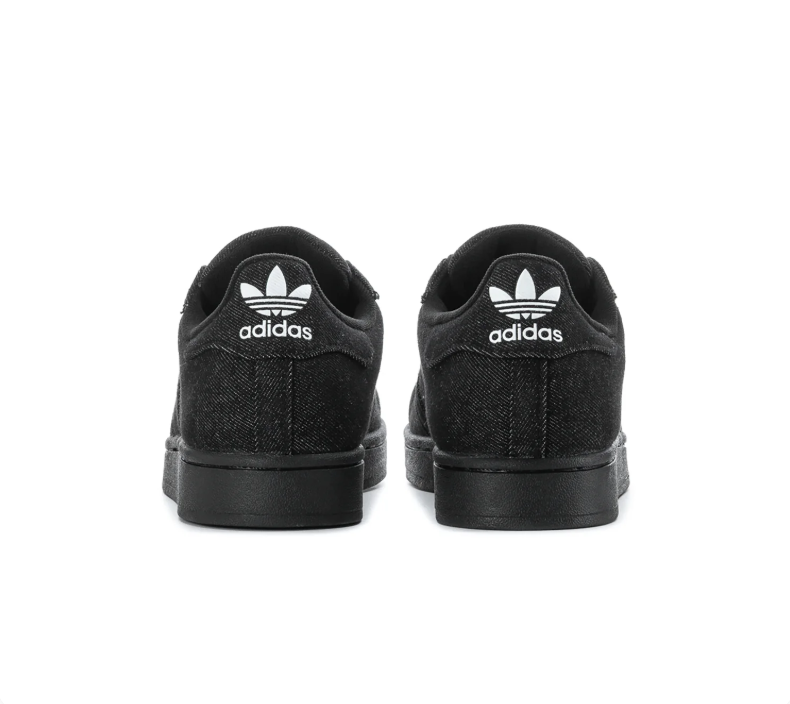 Adidas Superstar Triple Black Suede Shell Toe Sneakers