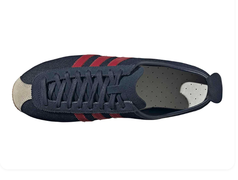 Adidas Japan Navy Blue Crimson Red Cream Toe Gum Vintage Sneakers