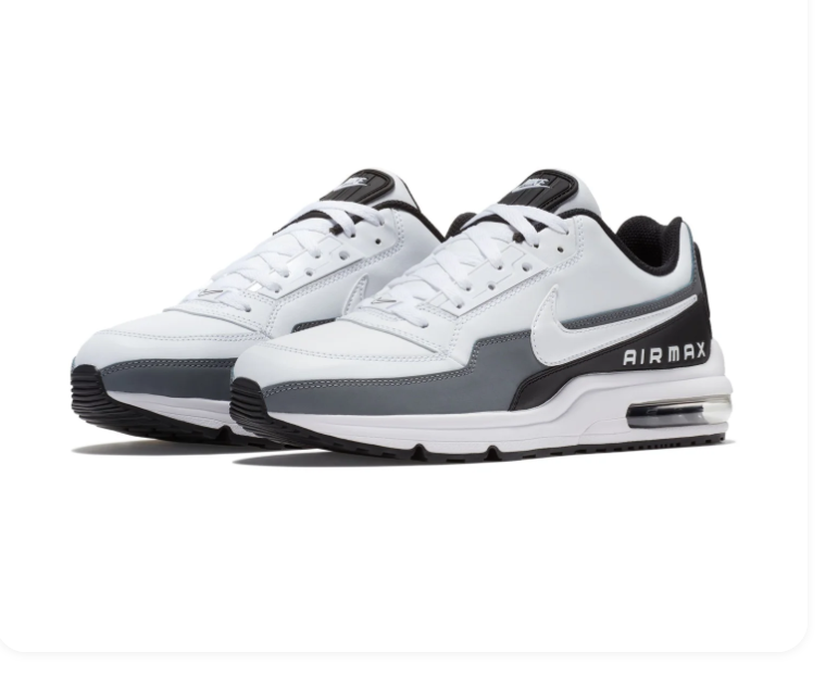 Nike Air Max LTD 3 White Cool Grey Black Classic Running Sneakers