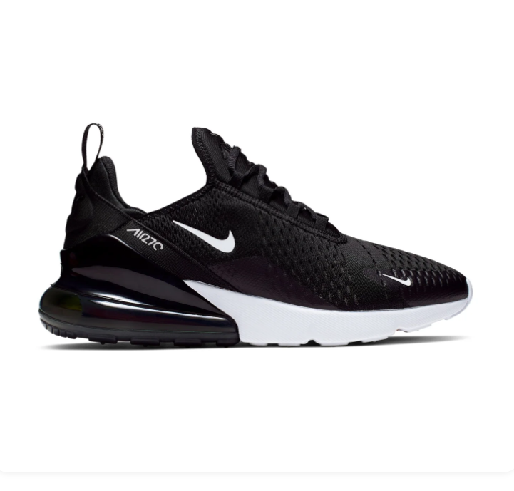 Nike Air Max 270 Black White Anthracite Lifestyle Sneakers