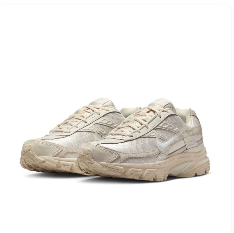 Nike Initiator Cream Sand Tonal Orewood Brown Retro Running Sneakers