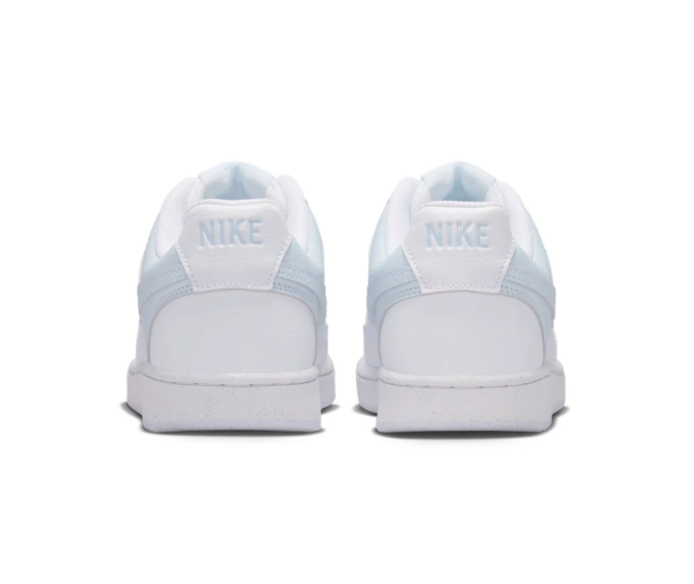 Nike Court Vision Low White Aura Ice Blue Tonal Court Sneakers