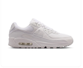 Nike Air Max 90 Triple White Classic Leather Sneakers