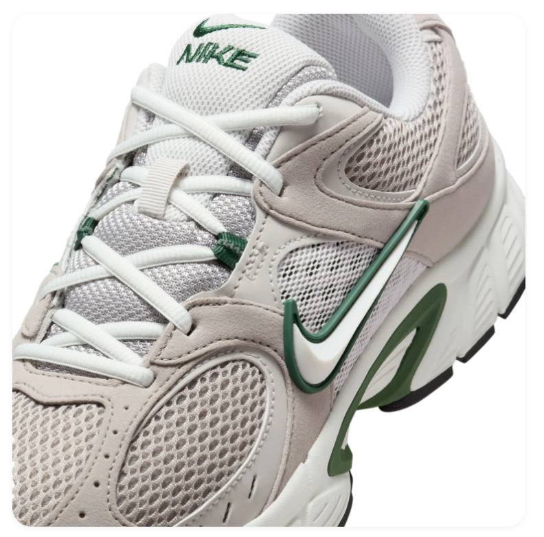 Nike Zoom Vomero 5 Platinum Violet White Pro Green Retro Running Sneakers