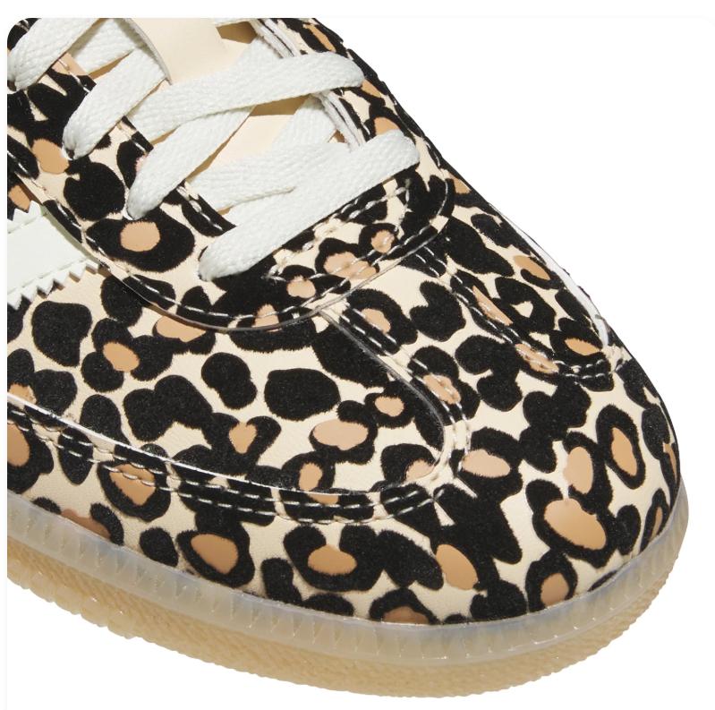 Adidas Samba OG Leopard Print White Cream Gum Sneakers