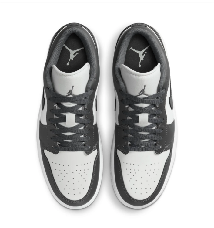Air Jordan 1 Low Shadow Dark Grey White Sneakers