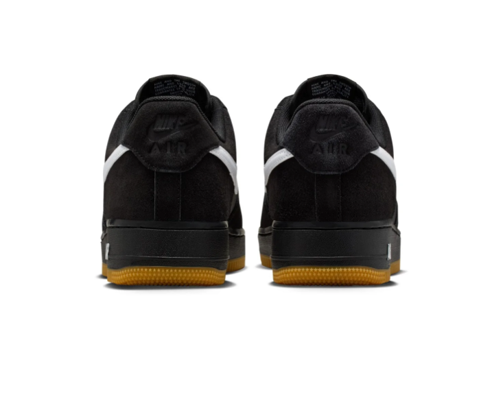 Nike Air Force 1 Low '07 Black White Gum Classic Basketball Lifestyle Sneakers