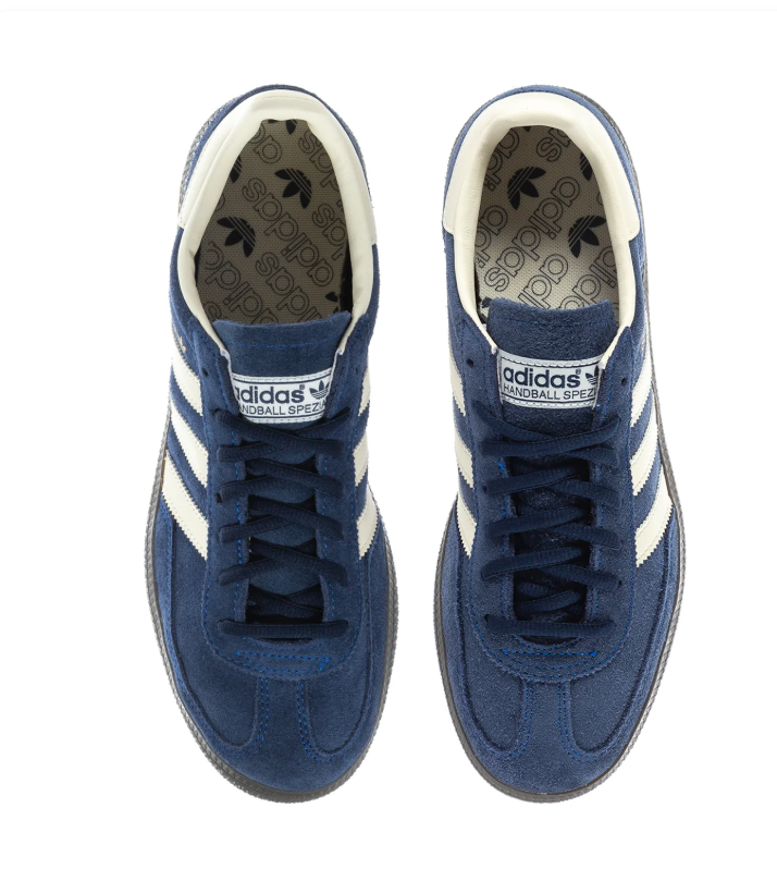 Adidas Handball Spezial Navy Blue Off White Black Sole Sneakers