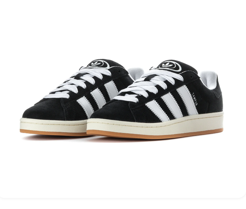 Adidas Campus 00s Black White Gum Sneakers