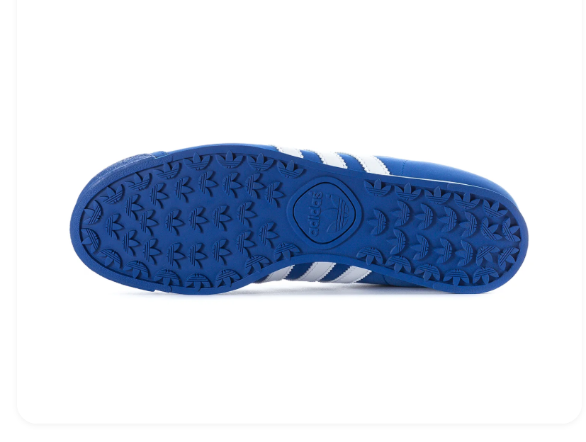 Adidas Samoa Royal Blue White Low Top Sneakers