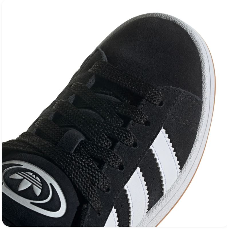 Adidas Campus 00s Black White Gum Sneakers