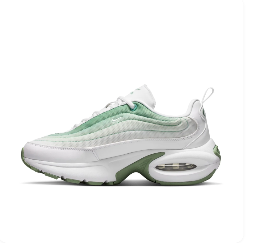Nike Air Max Portal White Jade Ice Oil Green Chunky Air Cushion Lifestyle Sneakers