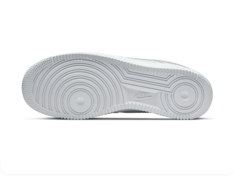 Nike Air Force 1 Low '07 Triple White Classic Leather Sneakers