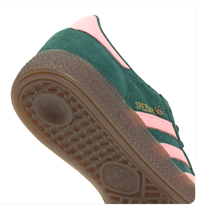 Adidas Handball Spezial Collegiate Green Pink Gum Sneakers
