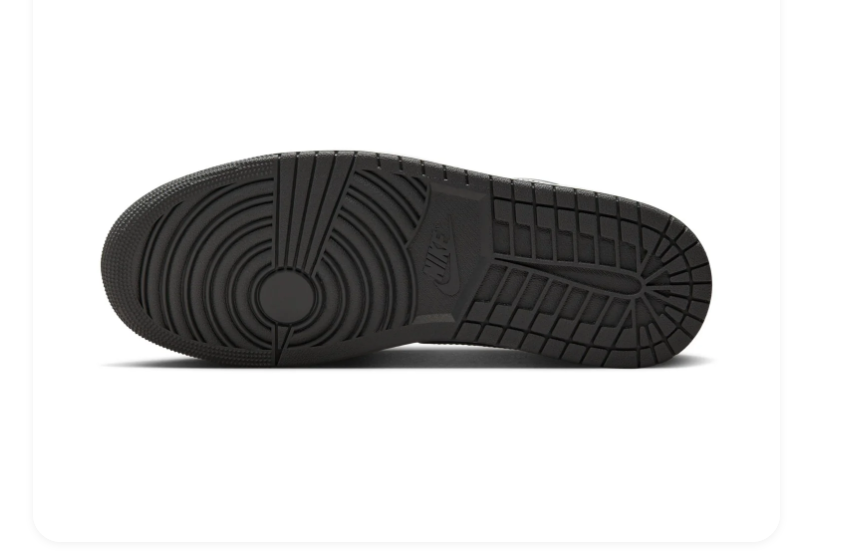 Air Jordan 1 Low Shadow Dark Grey White Sneakers
