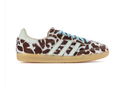 Adidas Handball Spezial Giraffe Print Pony Hair Brown White Blue Gum Sneakers