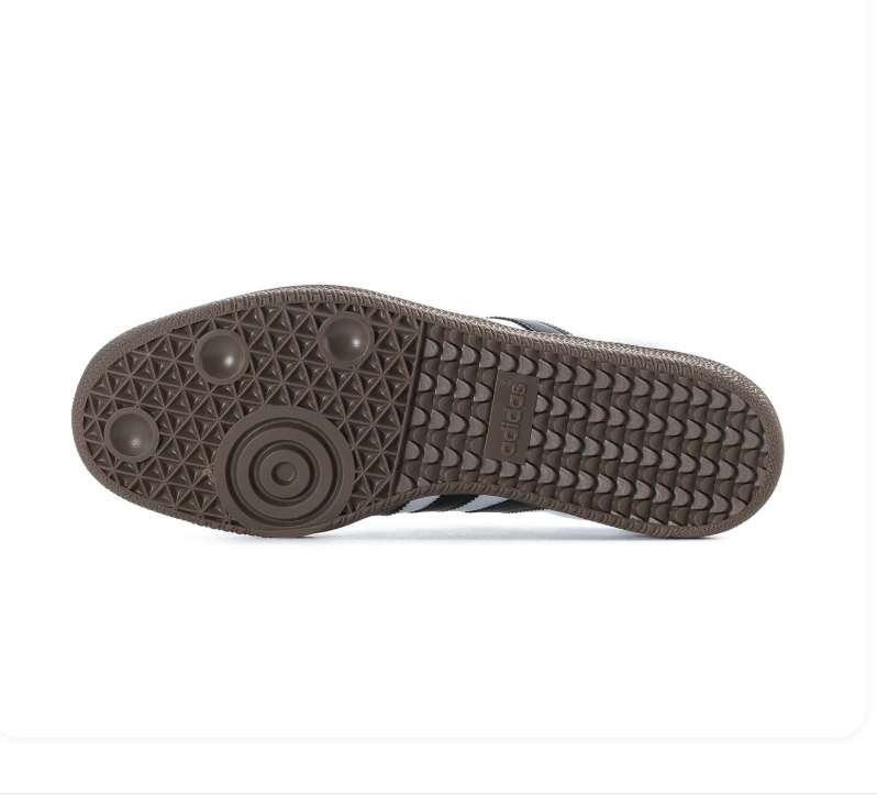 Adidas Samba OG White Black Grey Gum Sneakers
