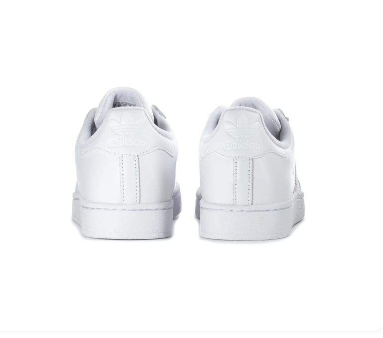 Adidas Superstar Triple White Shell Toe Sneakers