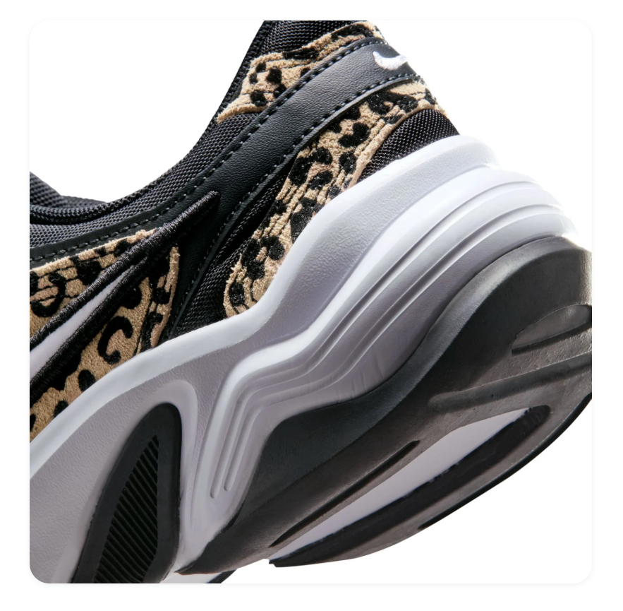 Nike Air Max Excee Leopard Print Black White Chunky Sneakers