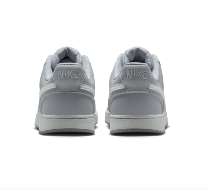 Nike Court Vision Low Next Nature Wolf Grey White Sustainable Sneakers