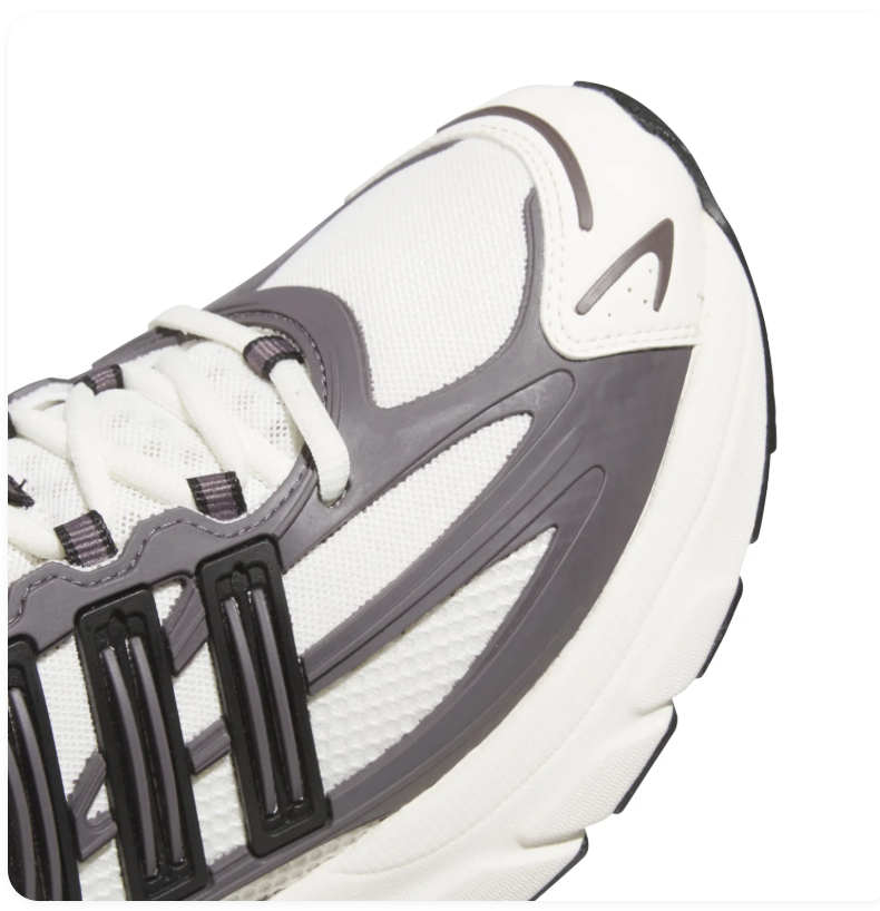 Adidas Spiritain 2000 White Grey Black Silver Chunky Sneakers