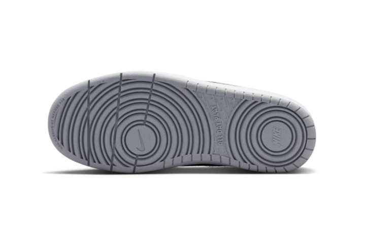 Nike Court Vision Low Black Wolf Grey Photo Blue Yellow Strike Multi-Color Court Lifestyle Sneakers