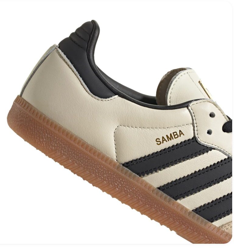 Adidas Samba OG Black Cream White Gum Sneakers