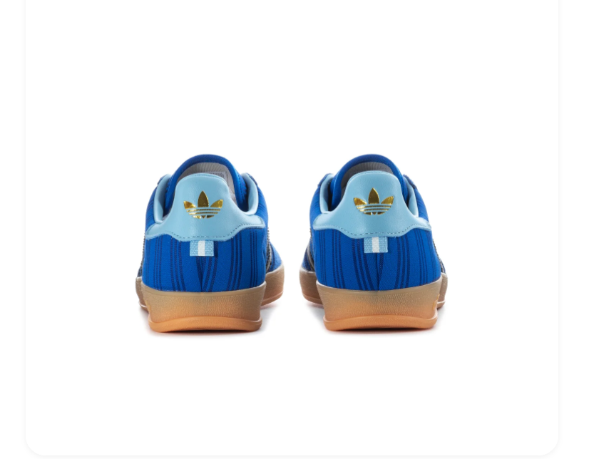 Adidas Gazelle Indoor Royal Blue Navy Light Blue Gum Sneakers