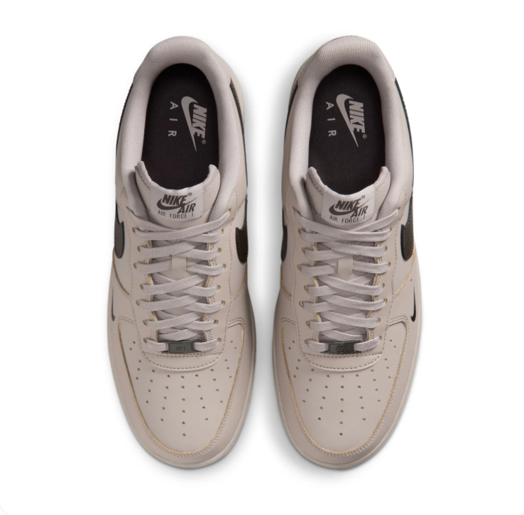 Nike Air Force 1 Low '07 LV8 Desert Sand Baroque Brown Tonal Earth Tone Court Sneakers