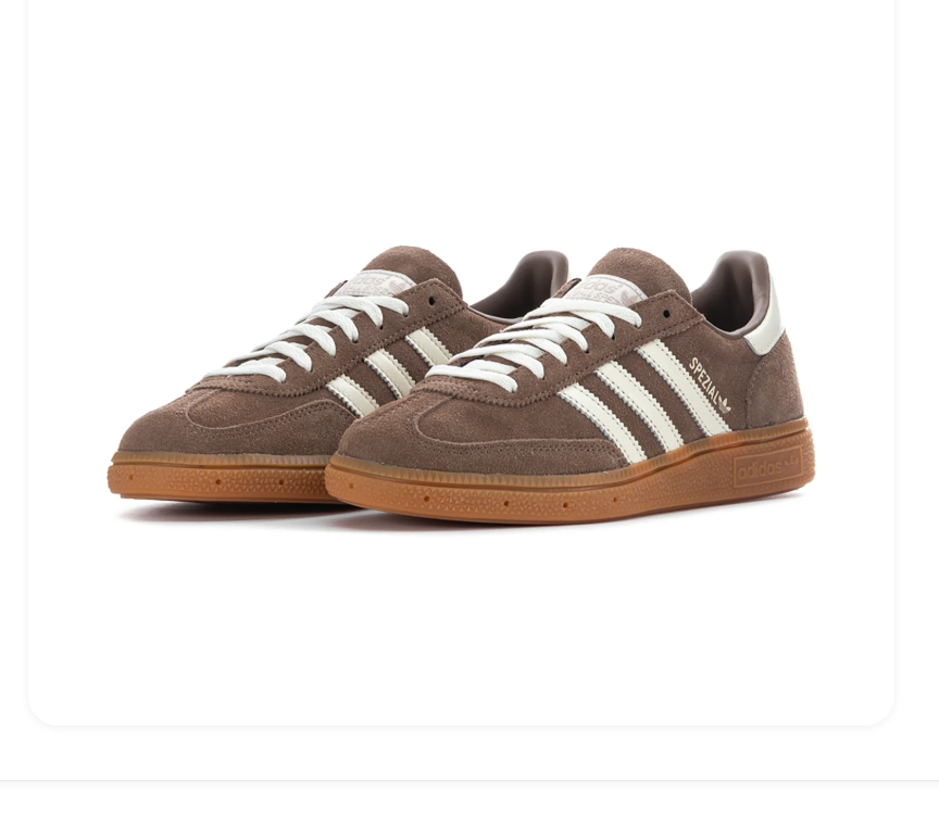 Adidas Handball Spezial Brown Cream White Gum Sneakers