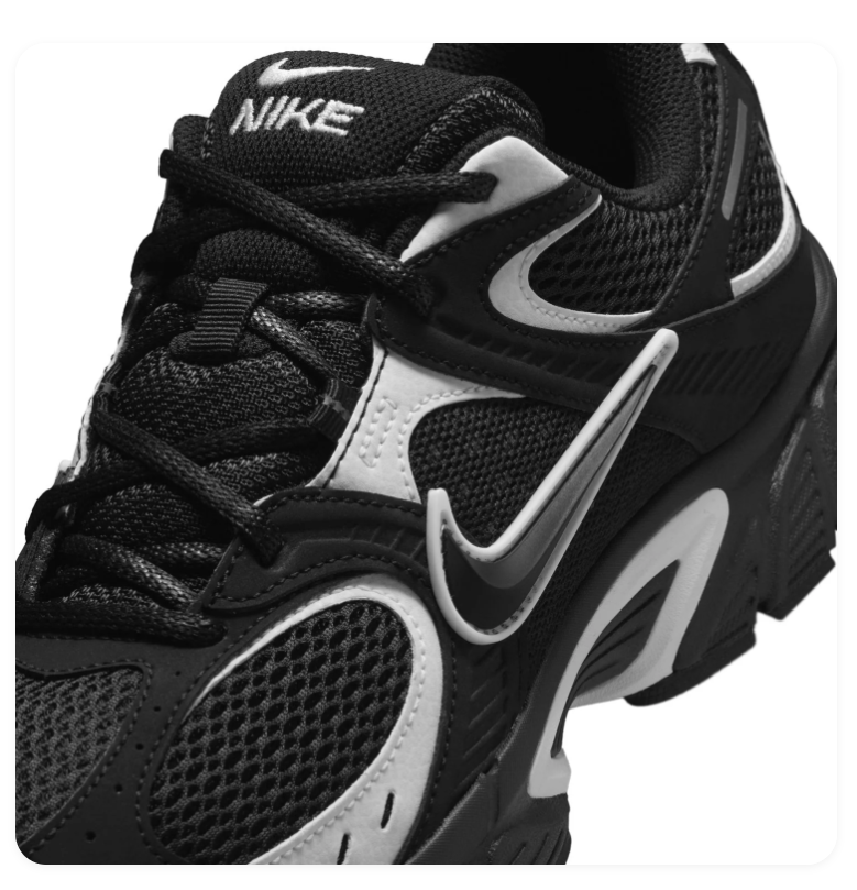 Nike Zoom Vomero 5 Black White Retro Tech Running Lifestyle Sneakers