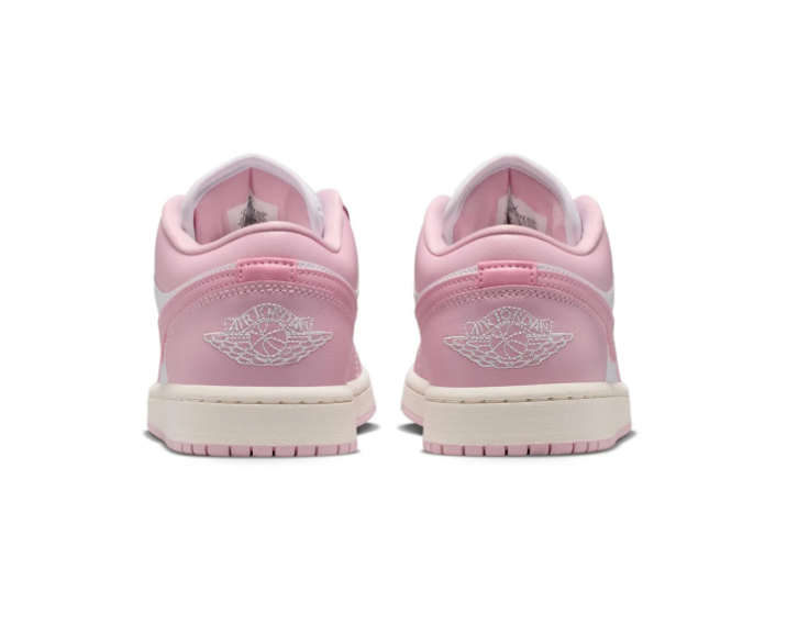 Air Jordan 1 Low Pink White Sneakers