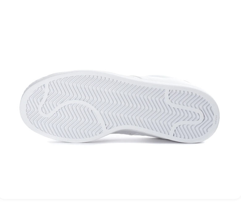Adidas Superstar Triple White Shell Toe Sneakers