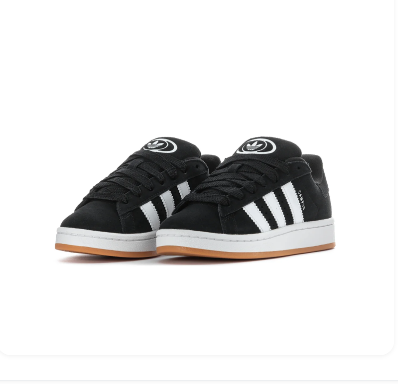 Adidas Campus 00s Black White Gum Sneakers