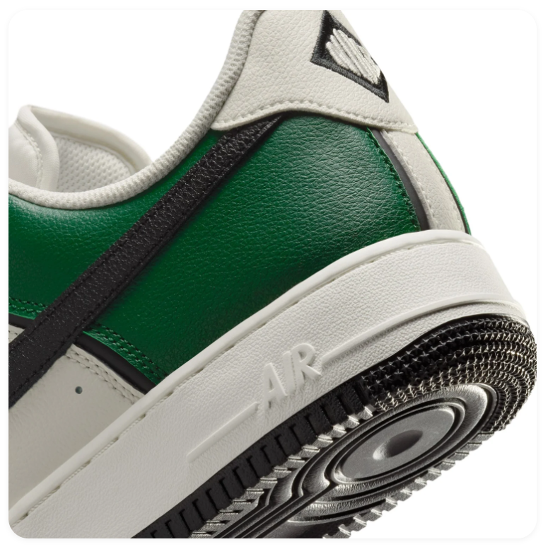 Nike Air Force 1 Low '07 Gorge Green Sail Black Celtics Classic Court Lifestyle Sneakers