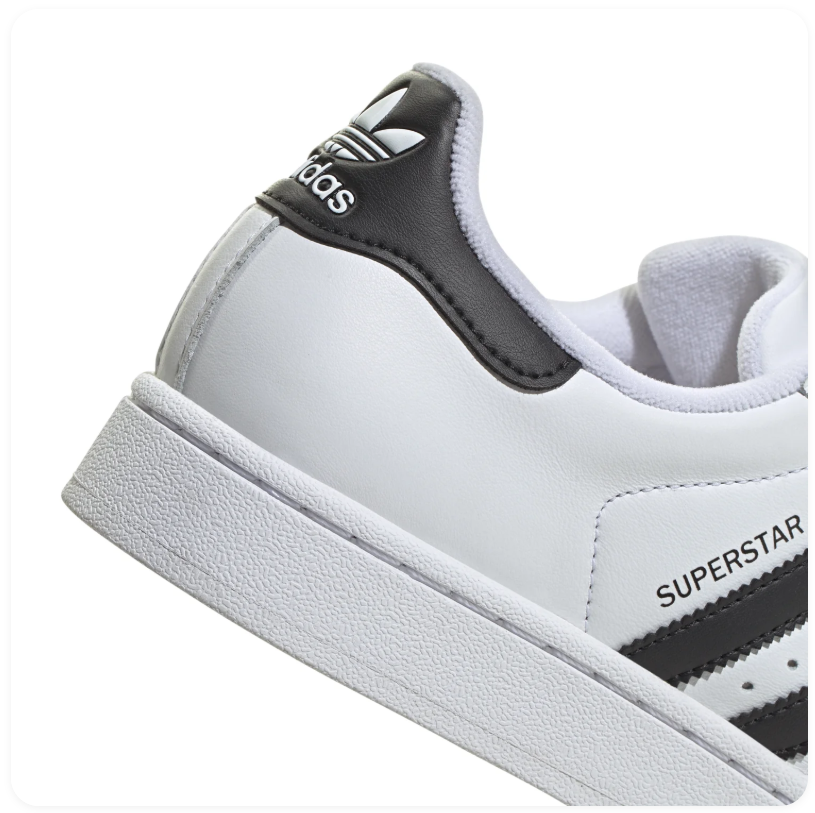 Adidas Superstar White Black Shell Toe Sneakers