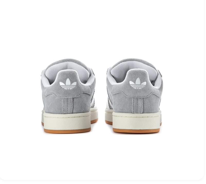 Adidas Campus 00s Grey White Gum Sneakers