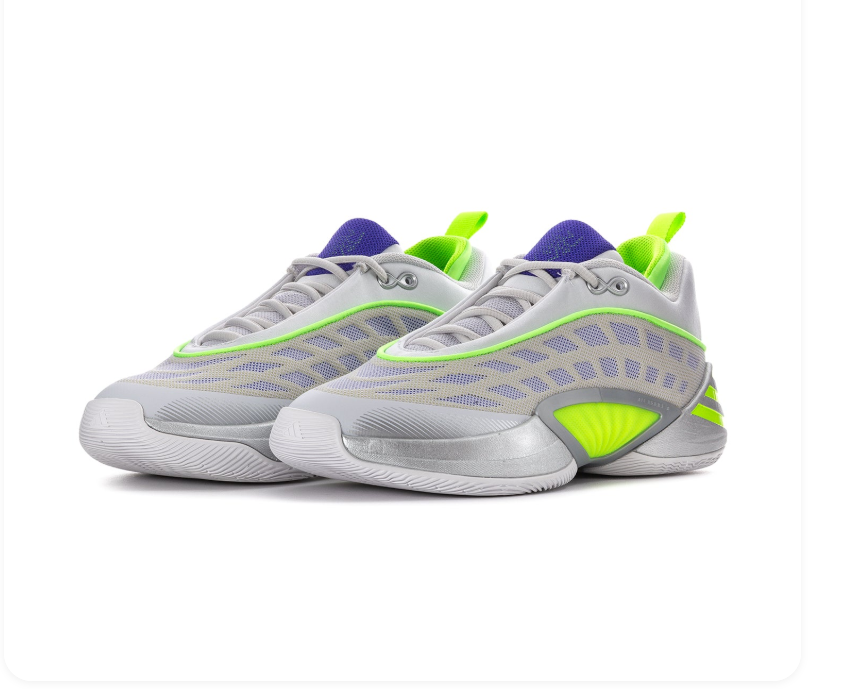 Adidas D.O.N. Issue 6 Grey Silver Solar Yellow Purple Basketball Shoes