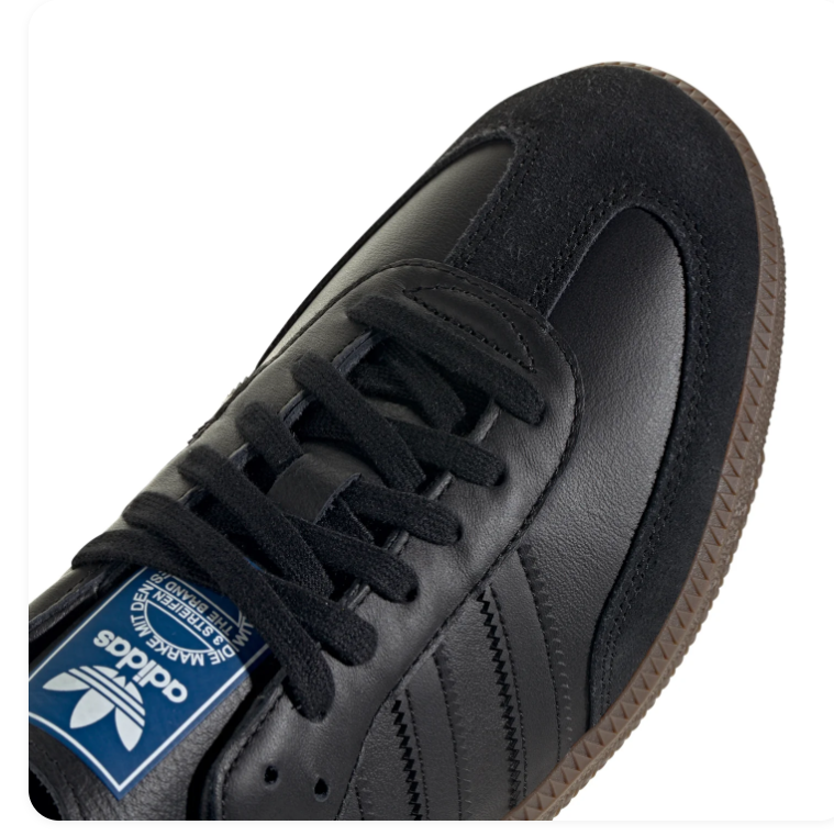 Adidas Samba OG Triple Black Gum Sneakers