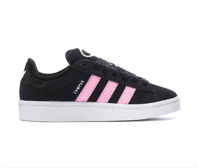 Adidas Campus 00s Black Clear Pink White Sneakers