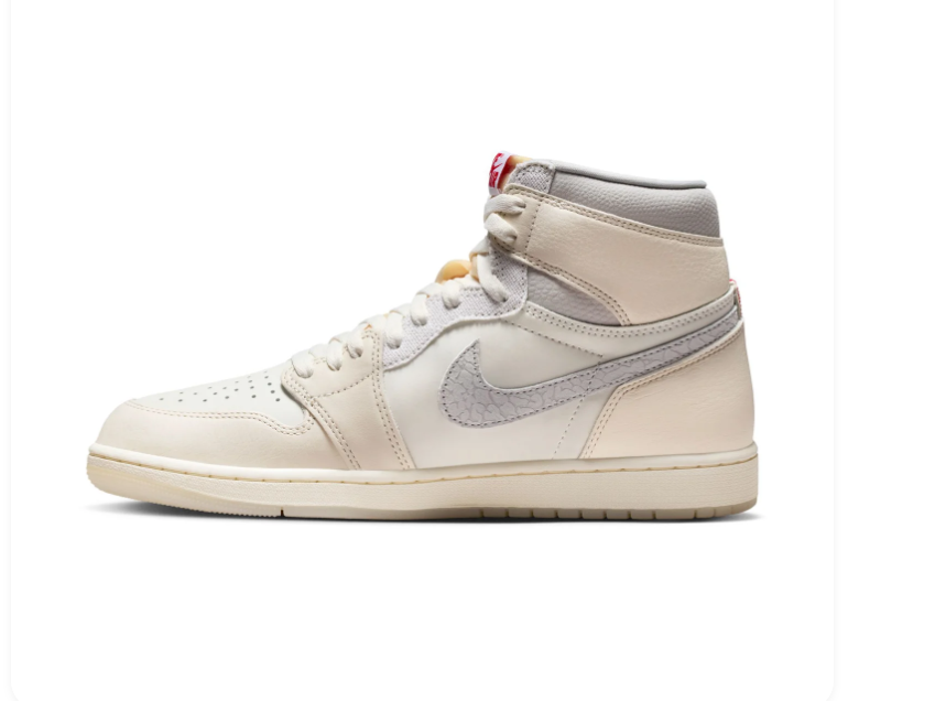 Air Jordan 1 Retro High OG Sail Neutral Grey Nike Air Sneakers