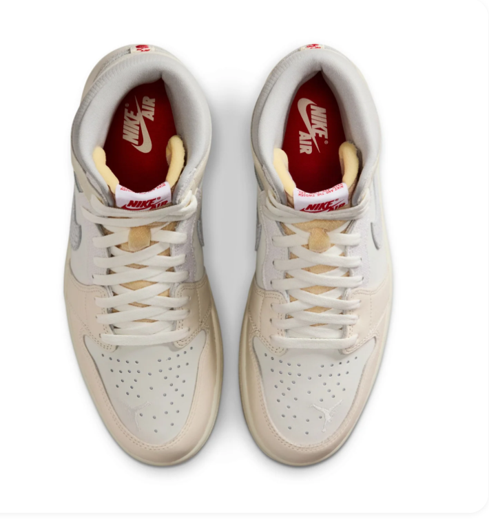 Air Jordan 1 Retro High OG Sail Neutral Grey Nike Air Sneakers